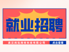 【就業招聘】武漢閑玩網絡科技有限公司·武漢新華就業招聘信息